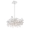 Cwi Lighting Arley 6 Light Chandelier With Chrome Finish 5689P14-6-S-601 - alternate 1
